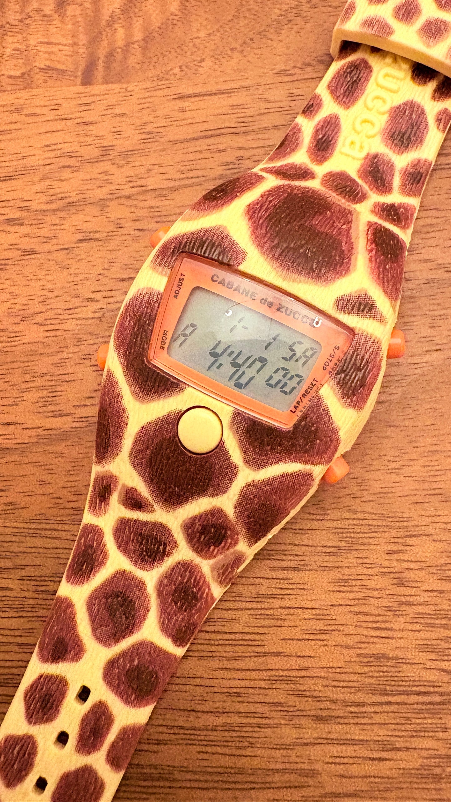 Very  rare vintage seiko×zucca safari zoo