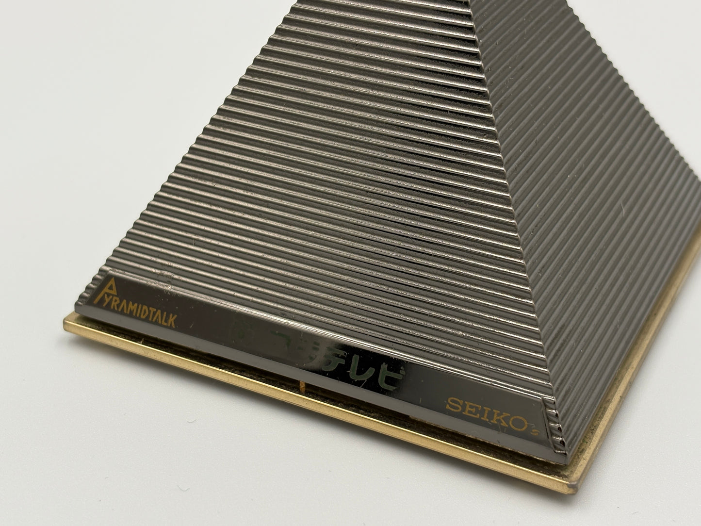 super rare 80s clock Fuji TV×seiko PYRAMIDTALK