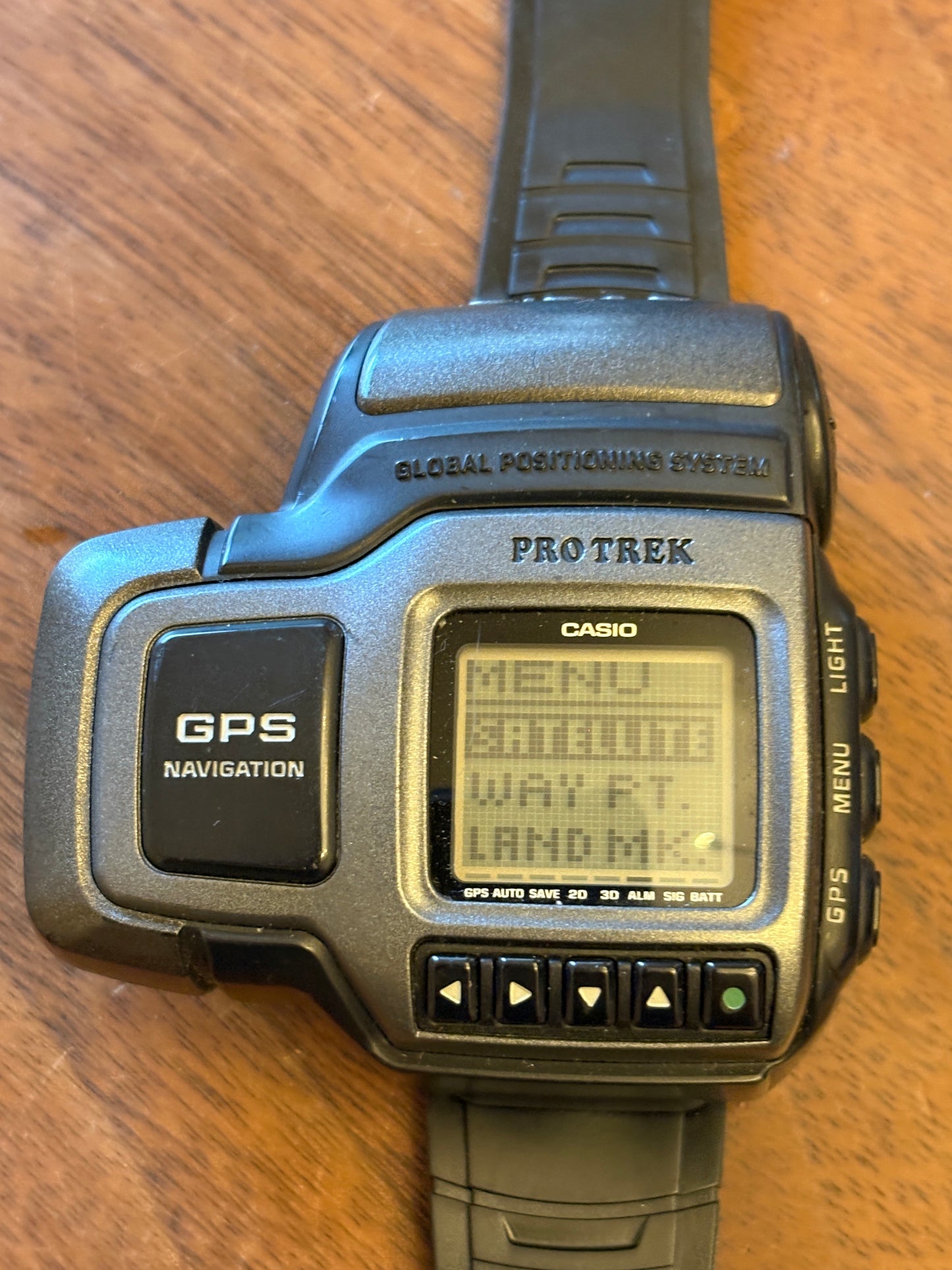 Super rare vintage 90s casio CASIO PRO TREK GPS Navigation  PRT-1