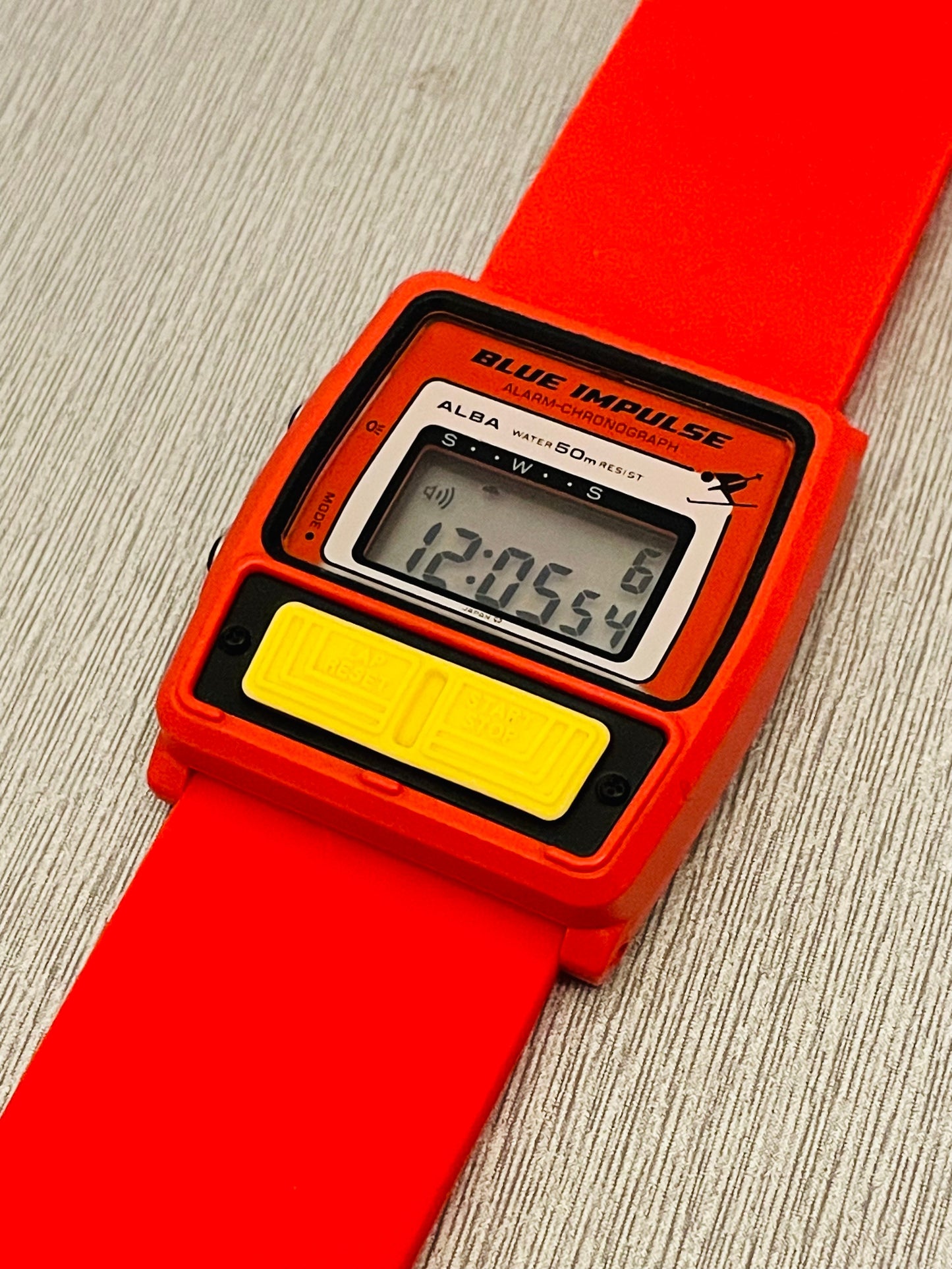 ultimate rare vintage seiko alba blue impulse y785-4000