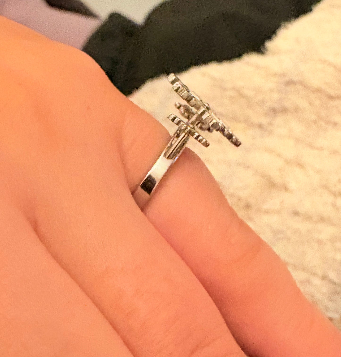 vintage swatch  ring