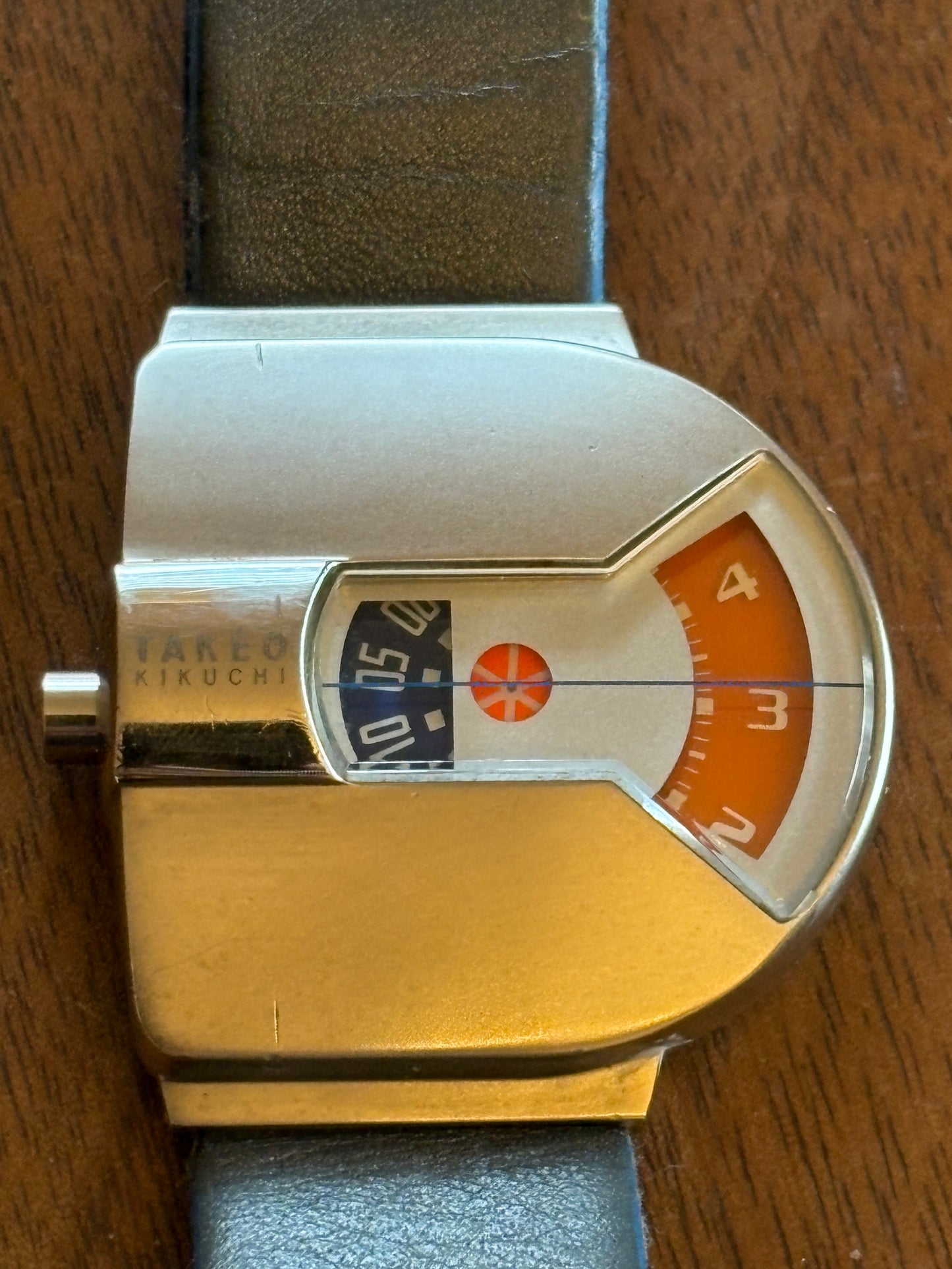 Super rare vintage Jumping Hours seiko×takeo kikuchi