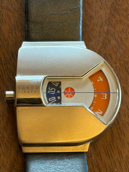 Super rare vintage Jumping Hours seiko×takeo kikuchi