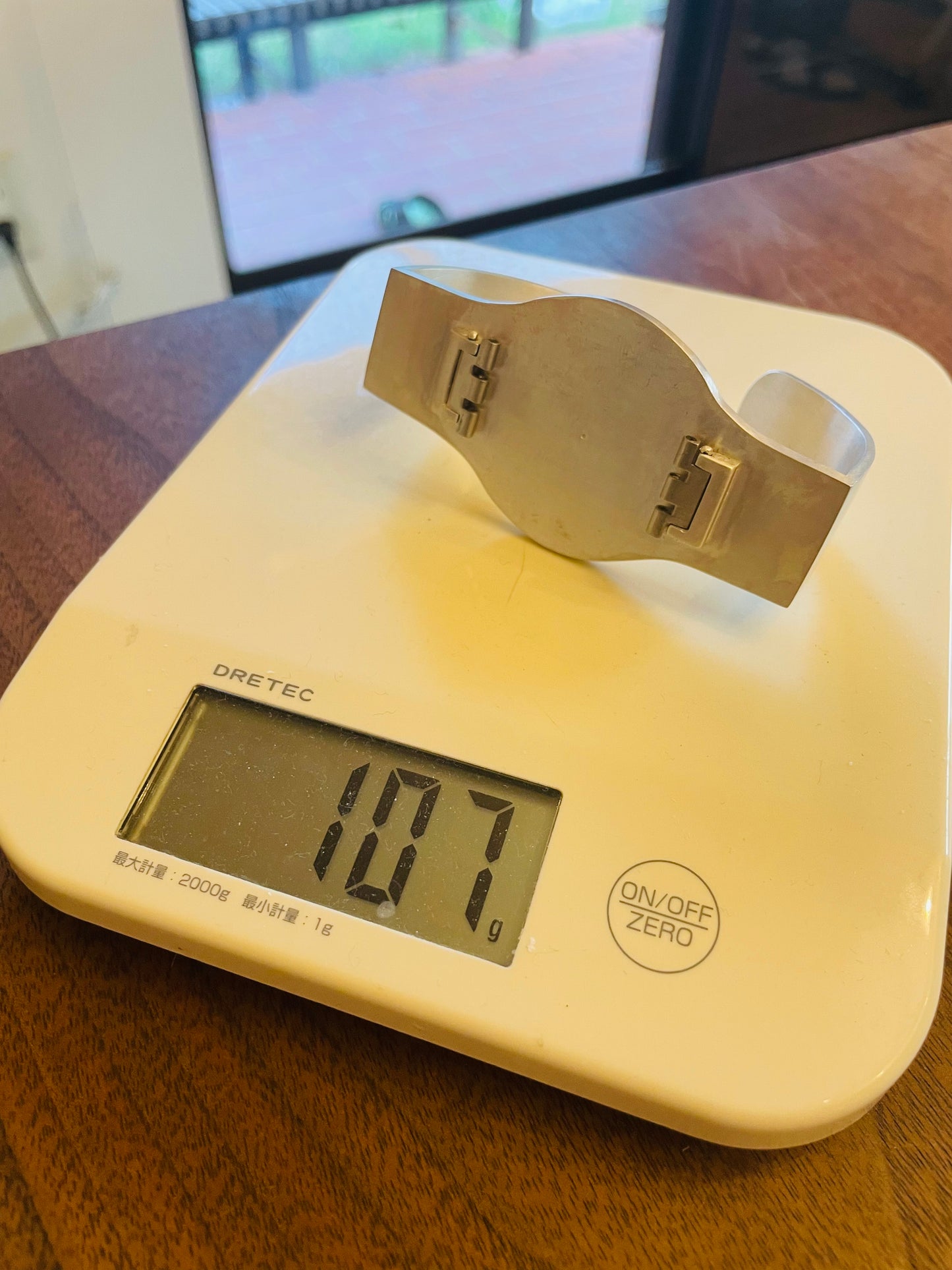 Special rare original silver bangle　vintage v  swatch