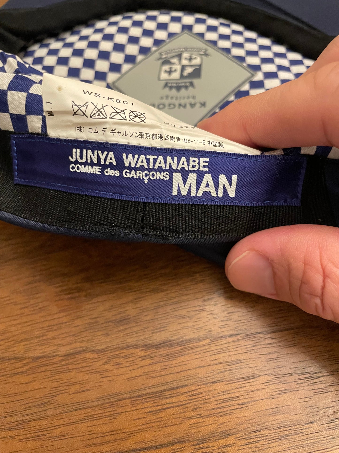 Very  rare  Junya Watanabe  Comme des Garçonsx KANGOL Hunting Cap