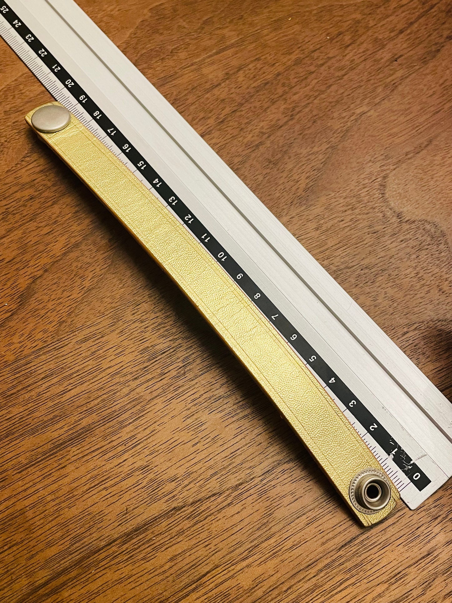 Very  rare vintage zucca  leather　bracelet_1