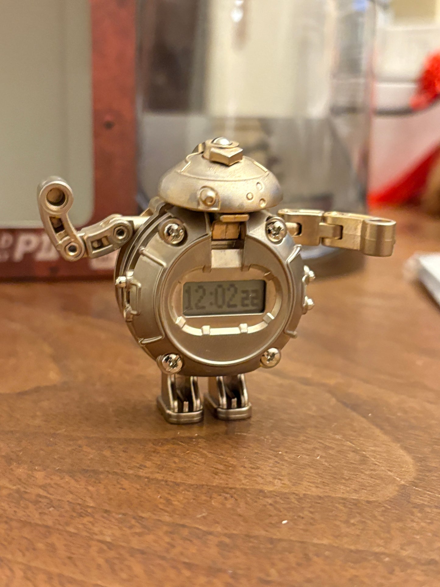 Super rare with box super rare 90s tokima robot  watch