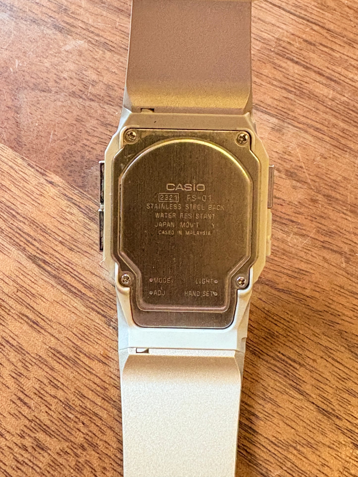 A very very rare vintage 90s casio film watch fs-01