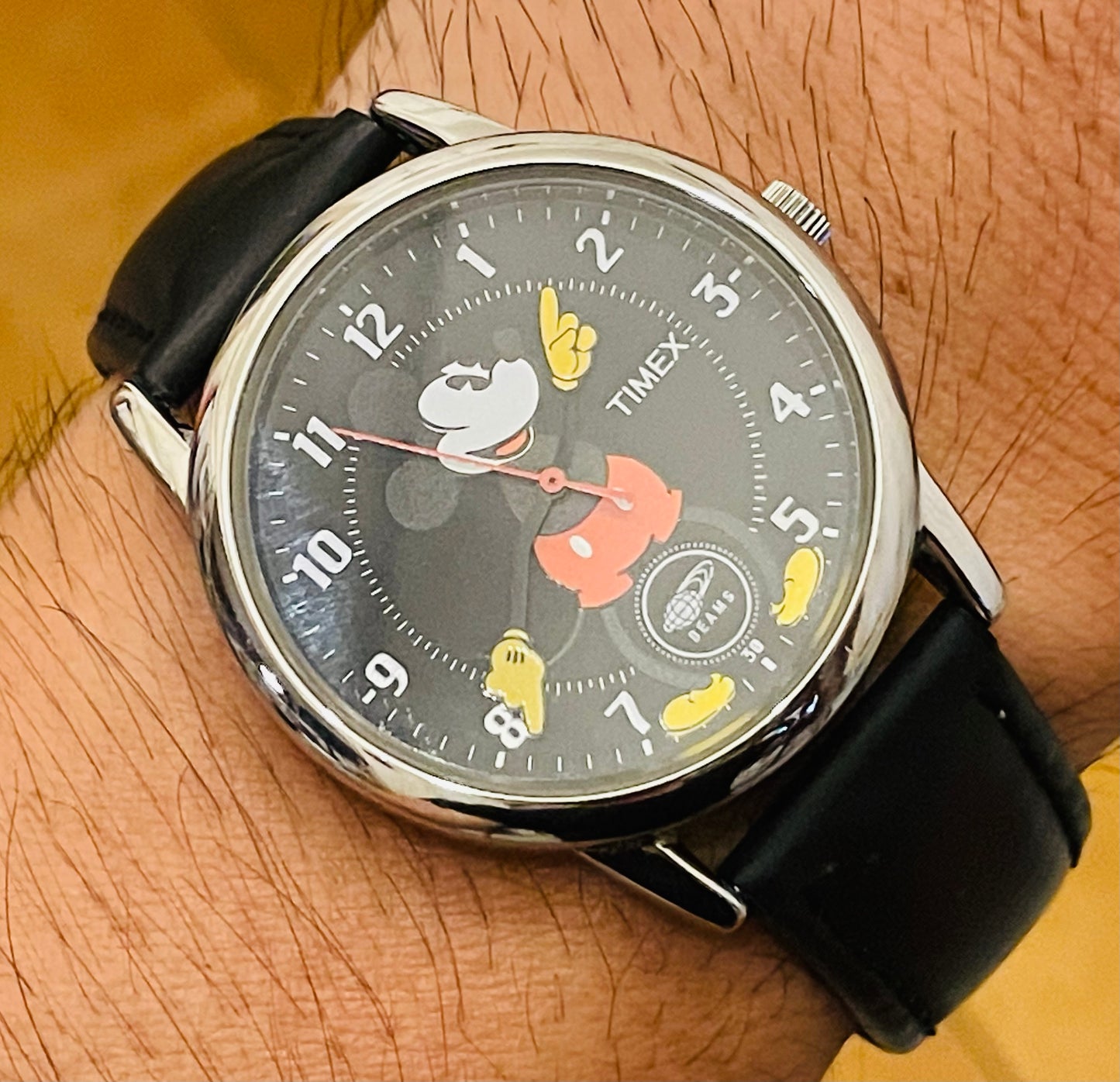 very very rare timex×beams×mickey mouse