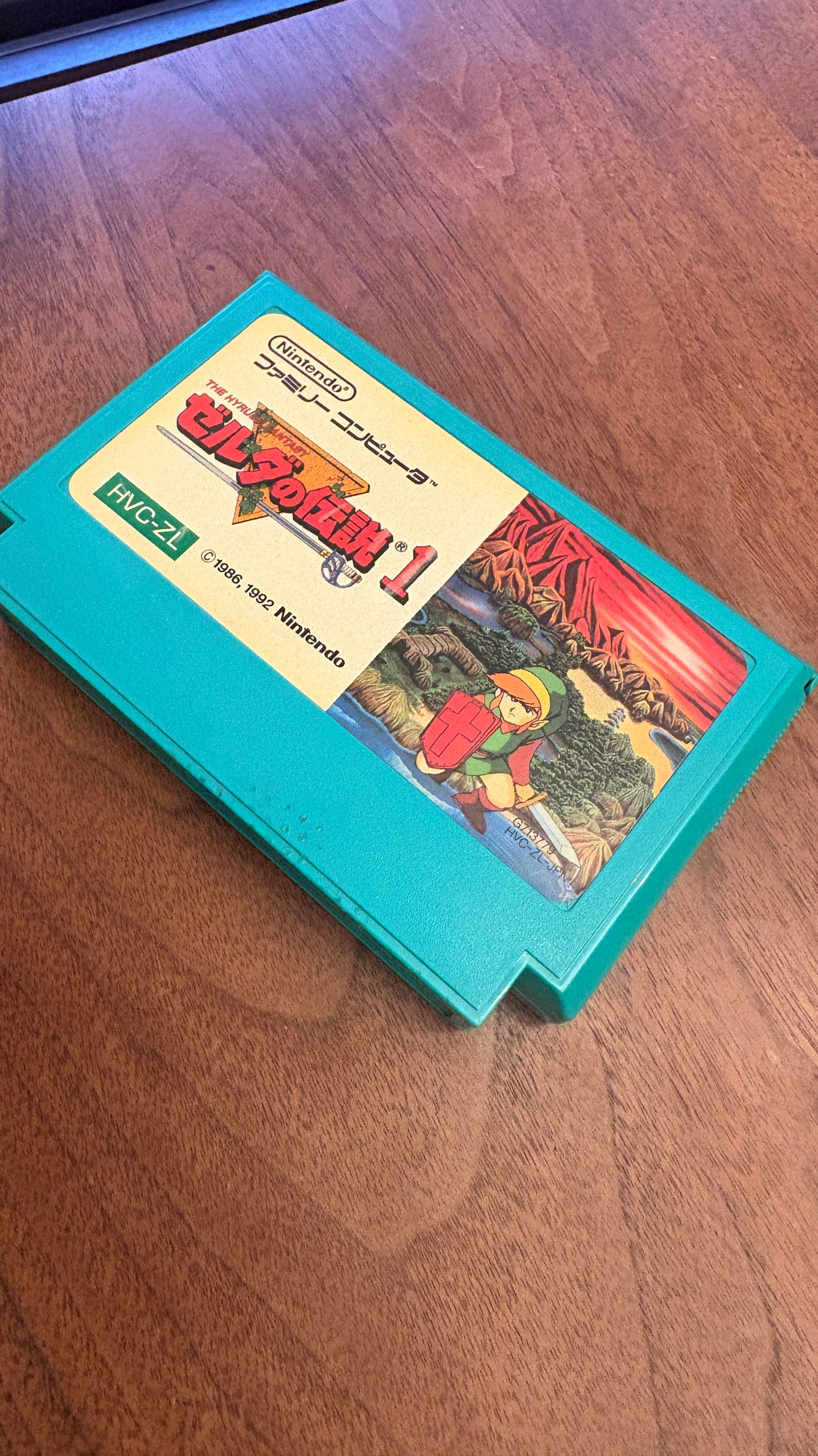 Ultra rare 05's Famicom cassette type calculator The Legend of Zelda