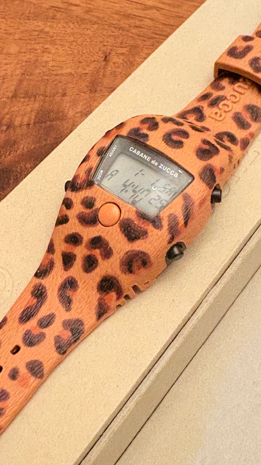 with box Very  rare vintage seiko×zucca safari zoo