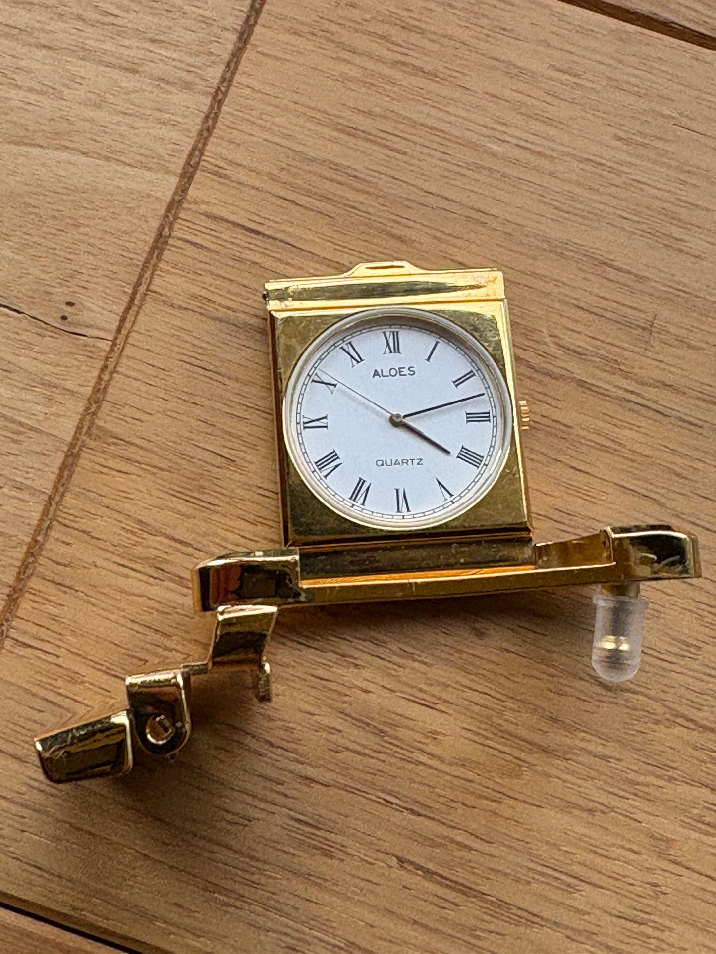 super rare 80s vintage ALOES belt watch