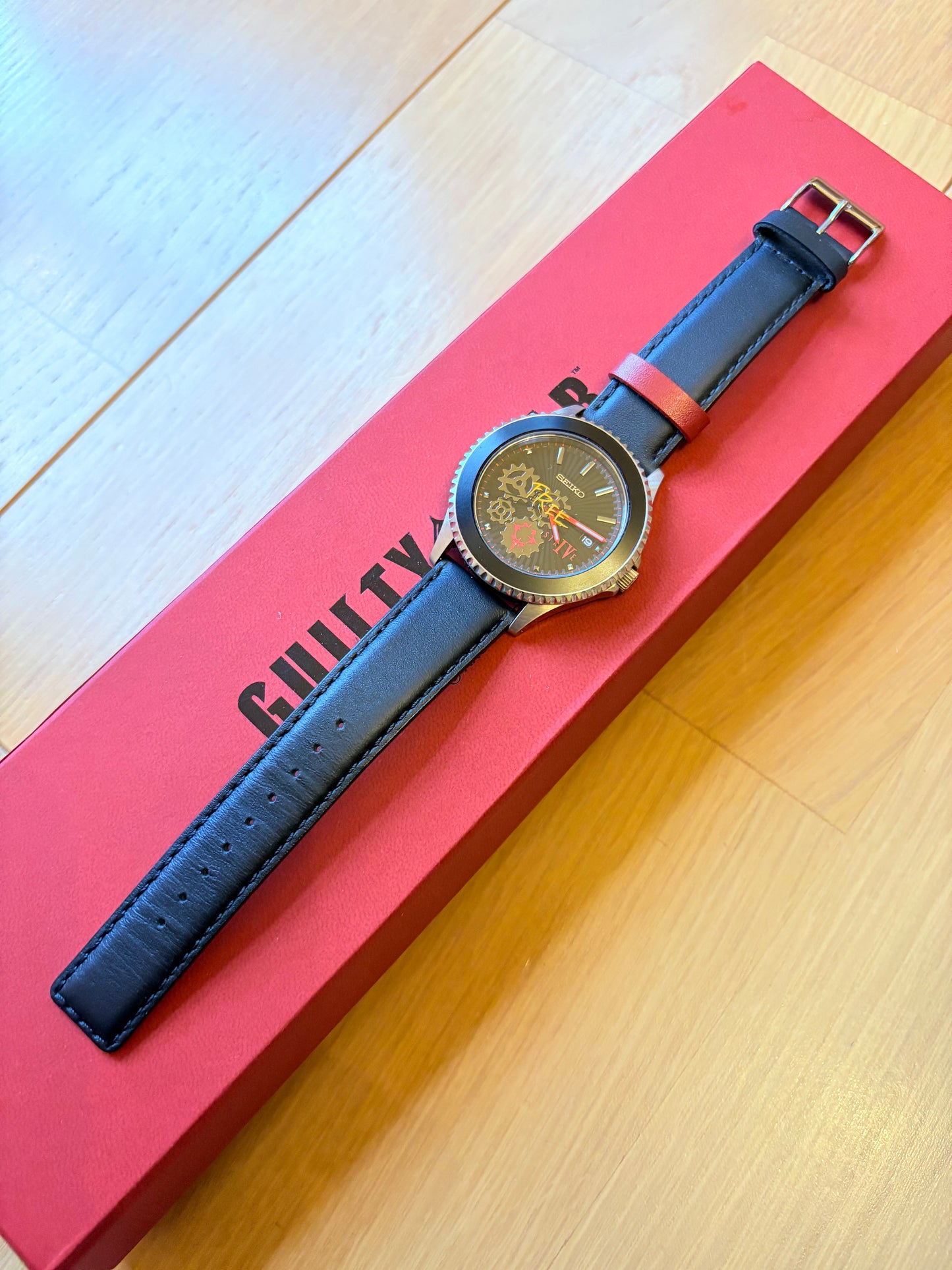 very rare  seiko×guilty gear collaboration model