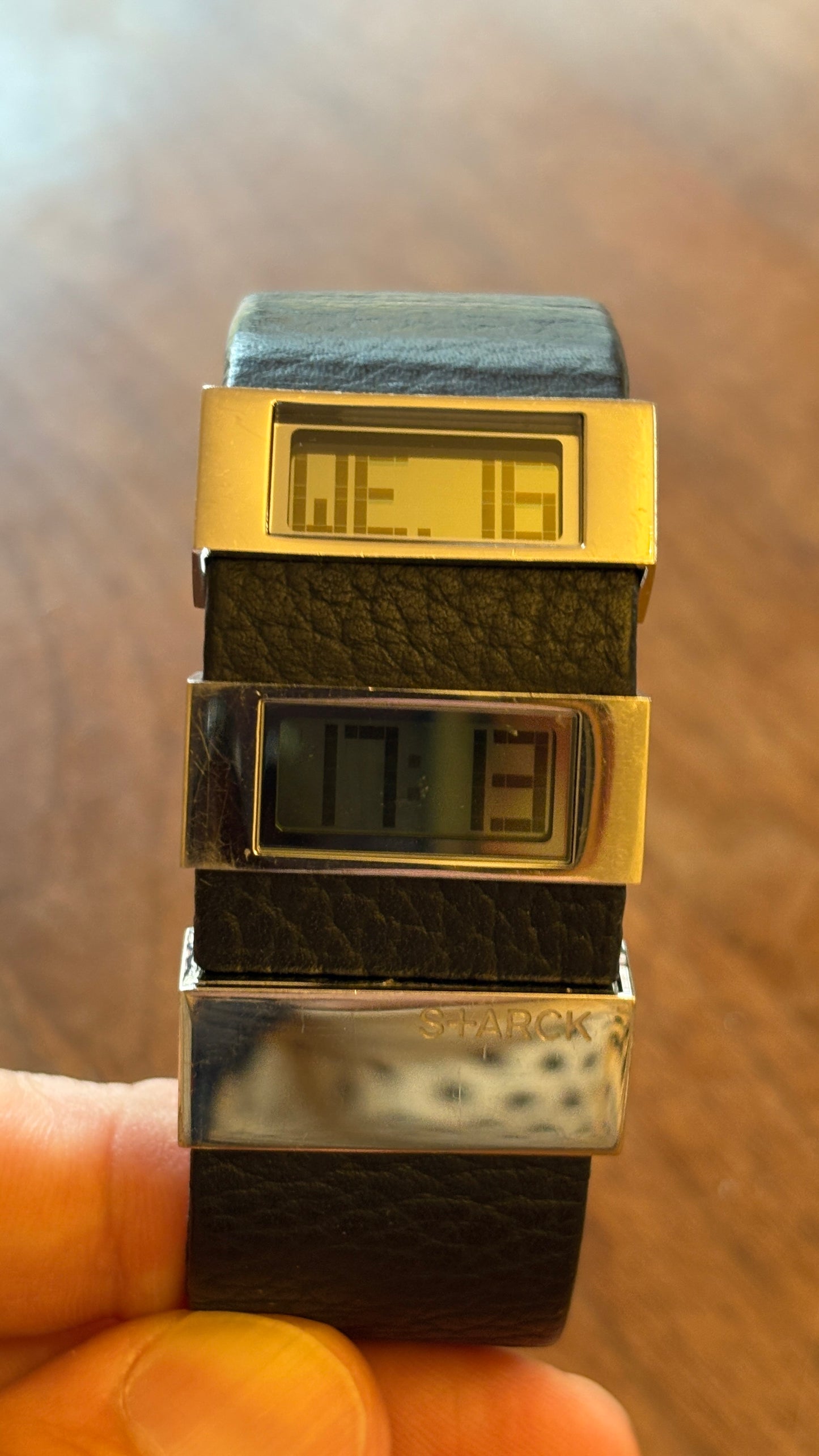 super rare 90s vintage fossile ×Philippe Starck