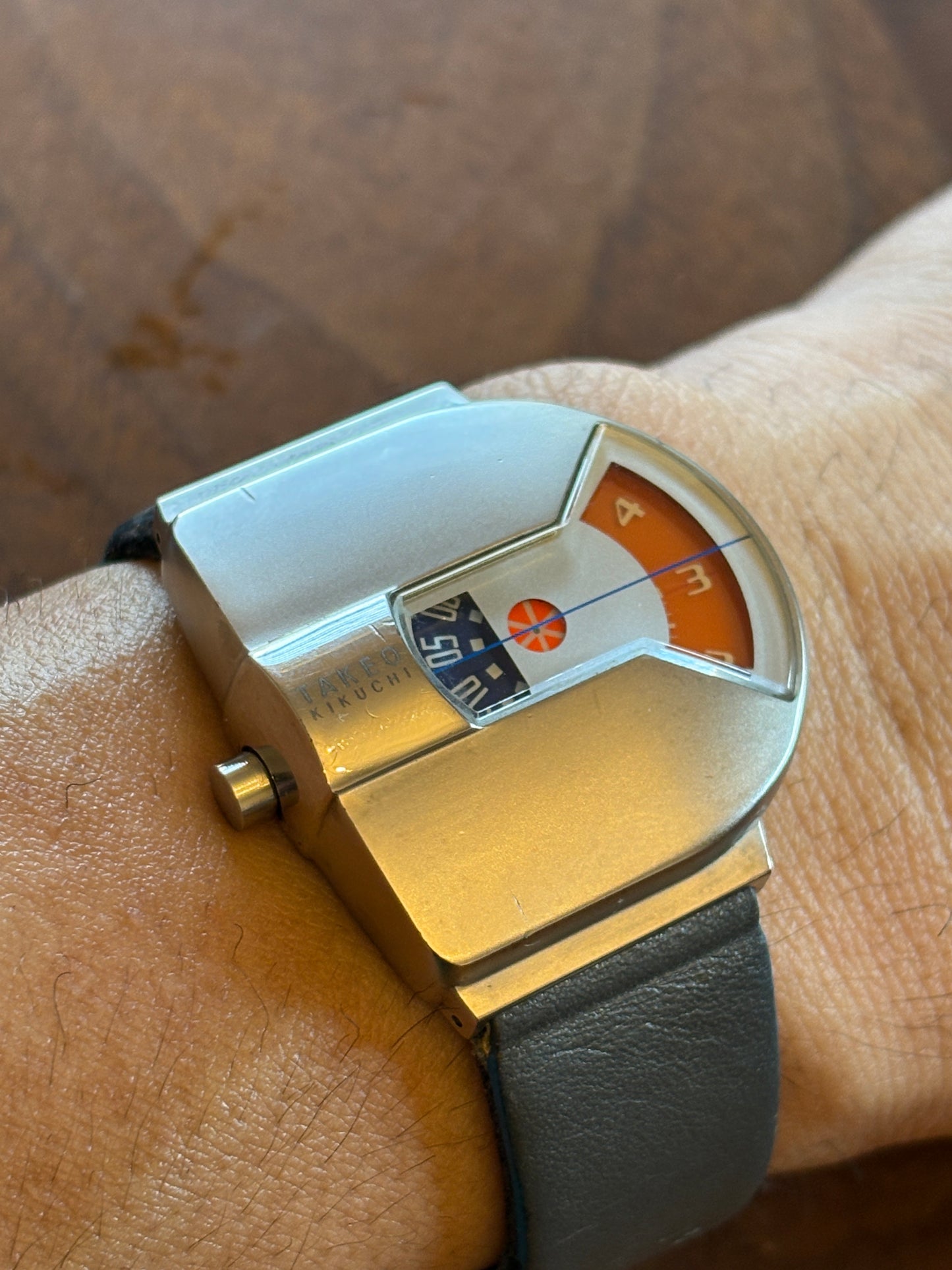 Super rare vintage Jumping Hours seiko×takeo kikuchi