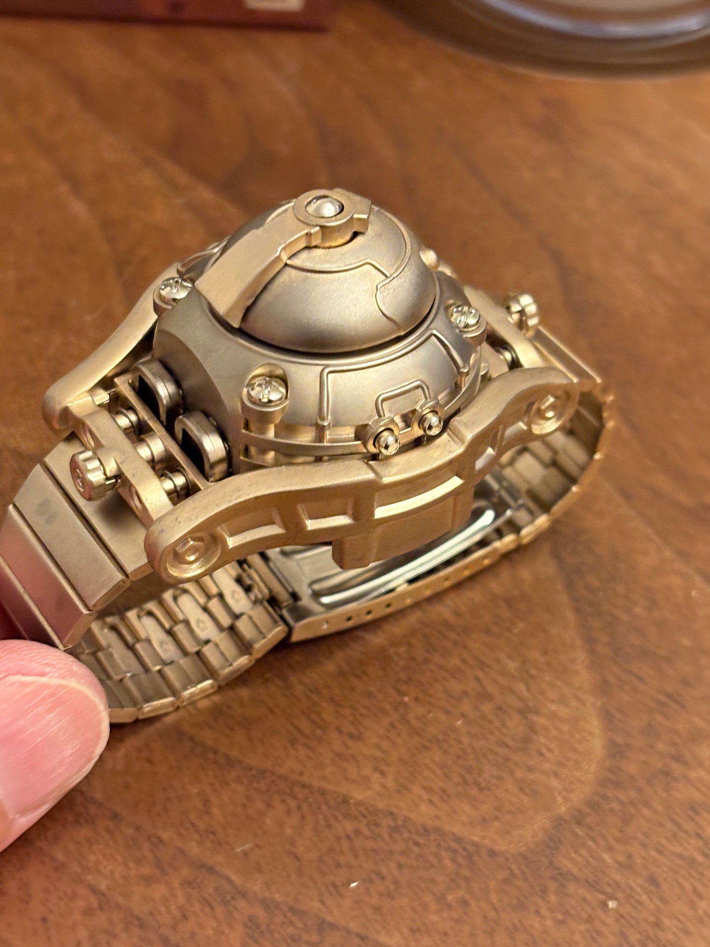 Super rare with box super rare 90s tokima robot  watch