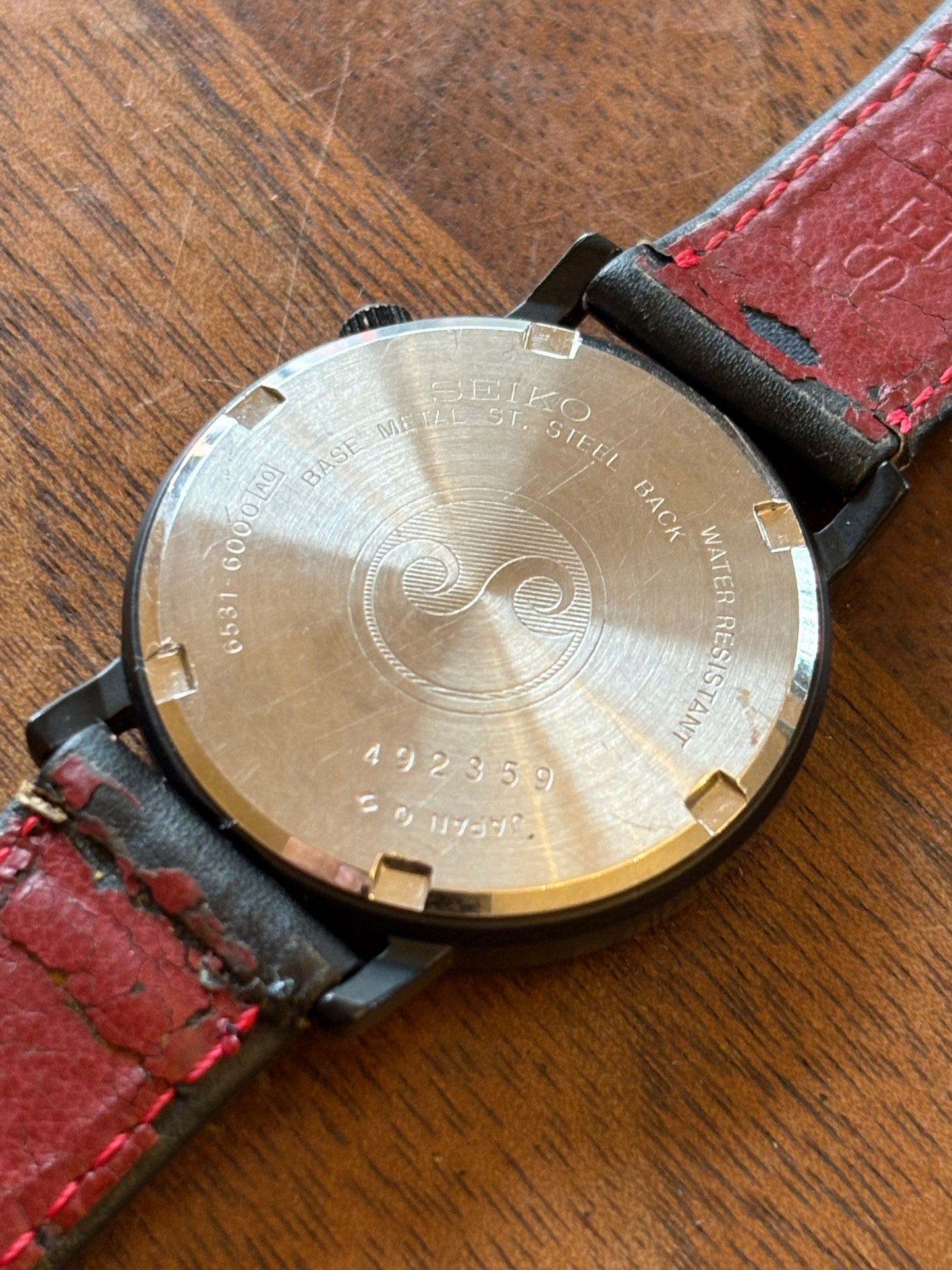 super rare vintage seiko 80s 6531-6000