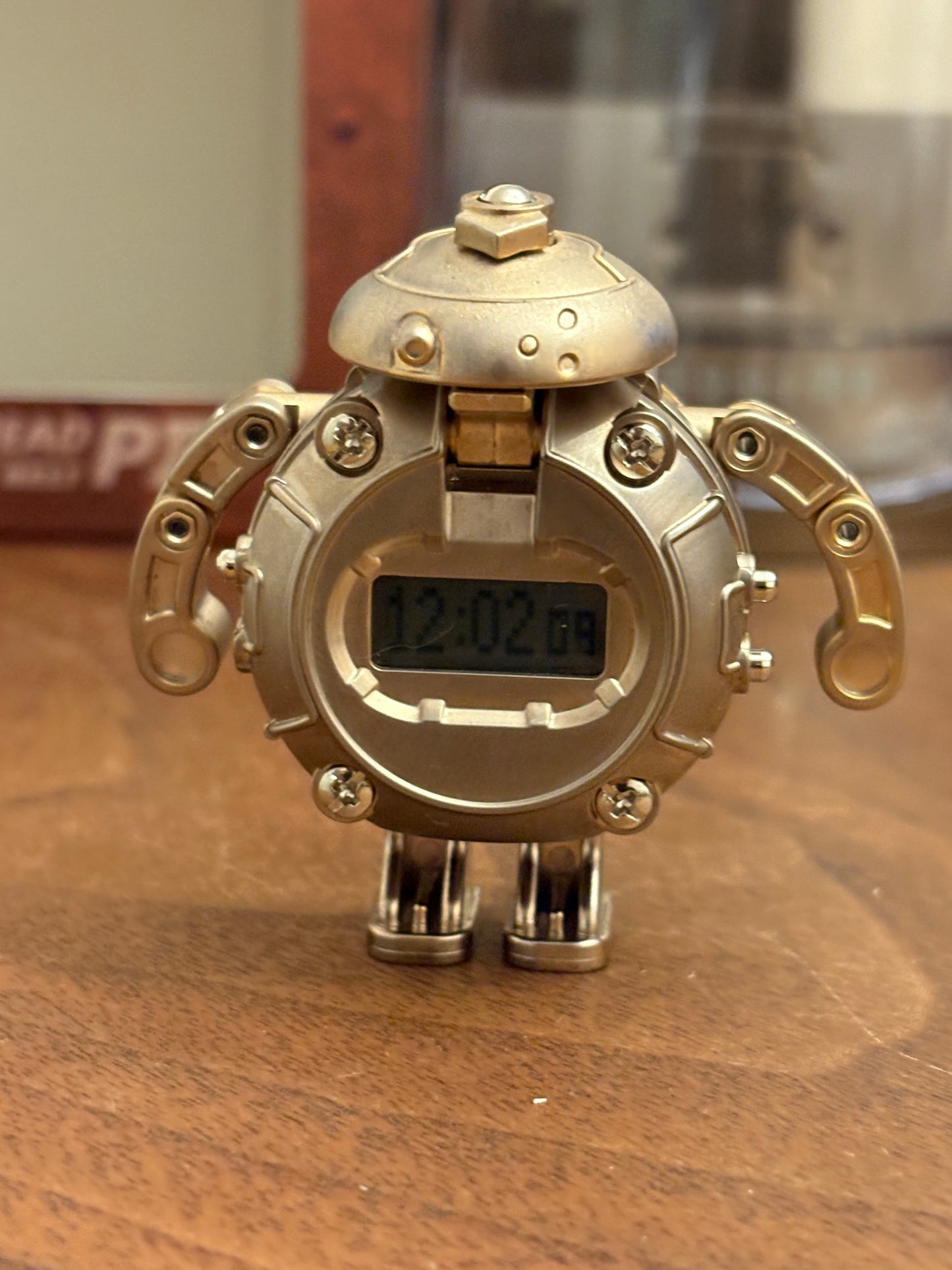 Super rare with box super rare 90s tokima robot  watch