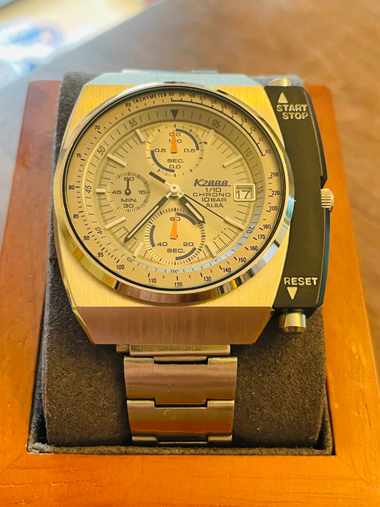 ultra super ALIEN rare watch seiko alba v657-6090