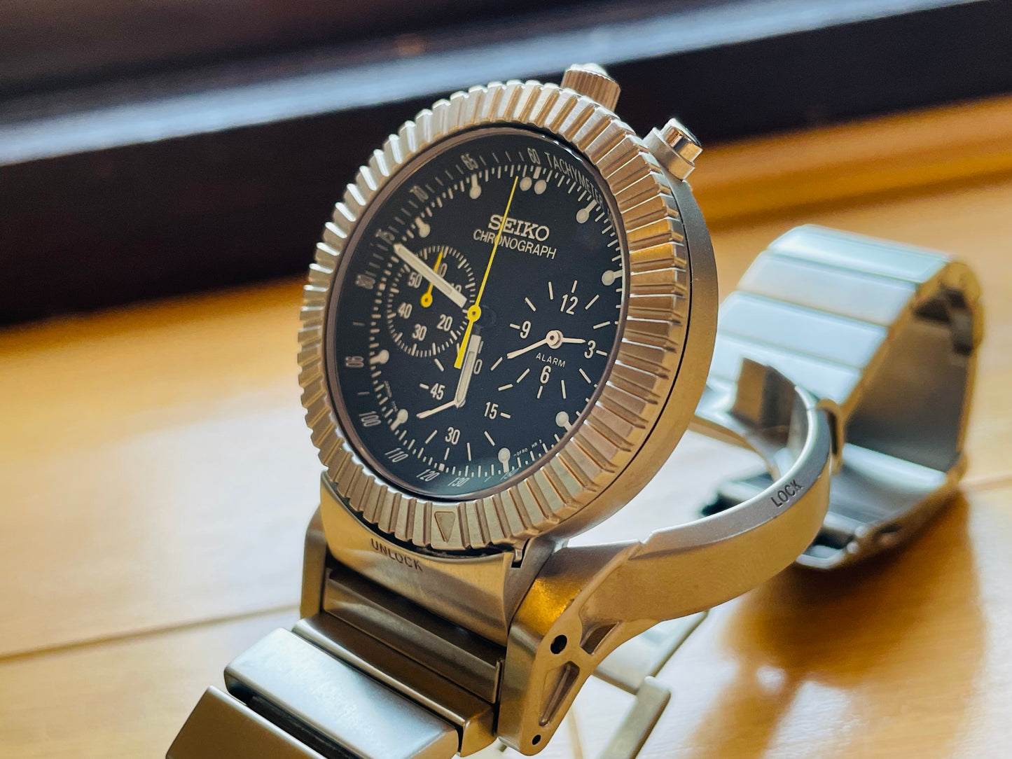 super rare vintage  Seiko Prospec series designed by Yura Takuya in 2005 and limited to 600 pieces worldwide