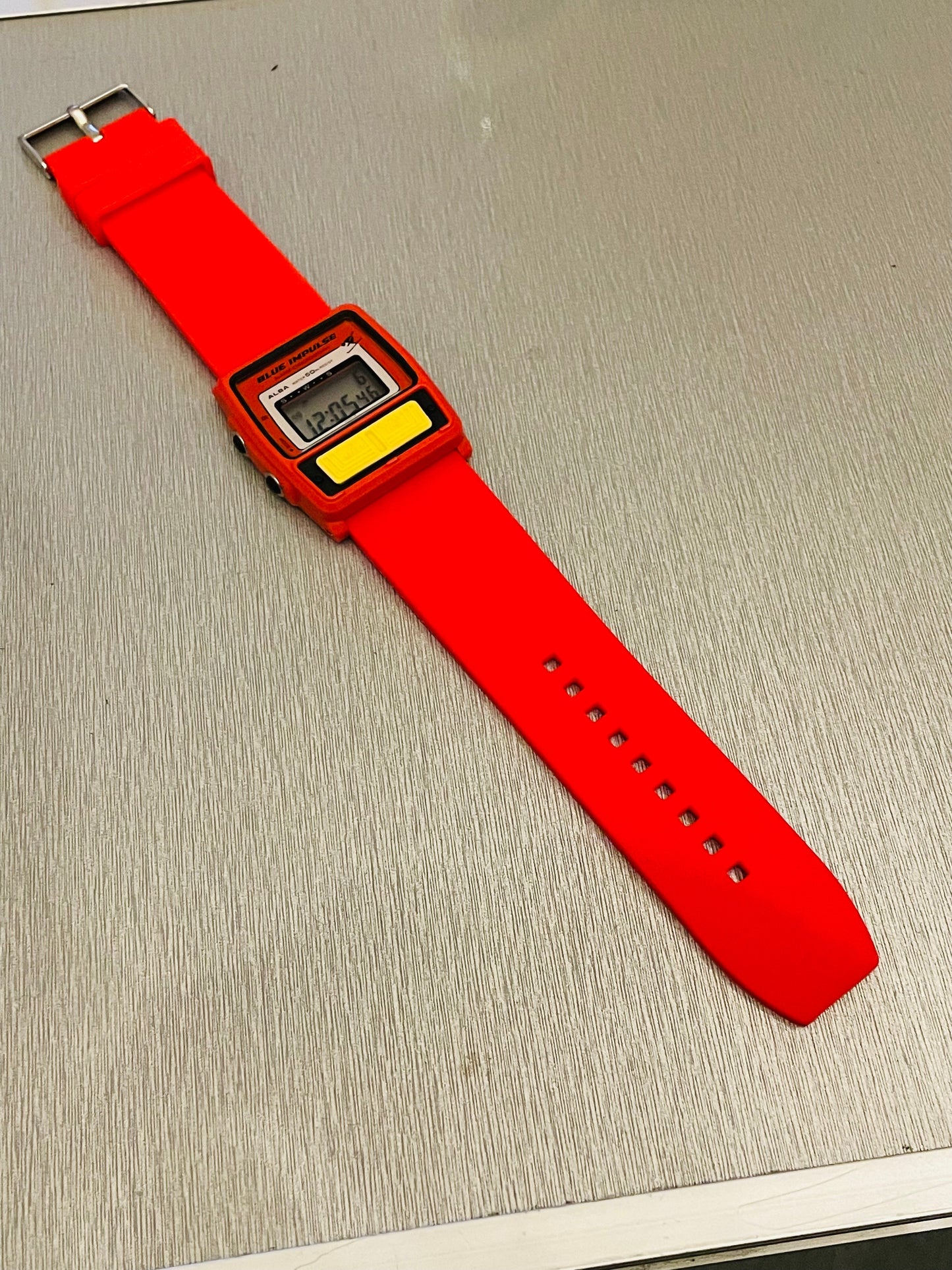 ultimate rare vintage seiko alba blue impulse y785-4000