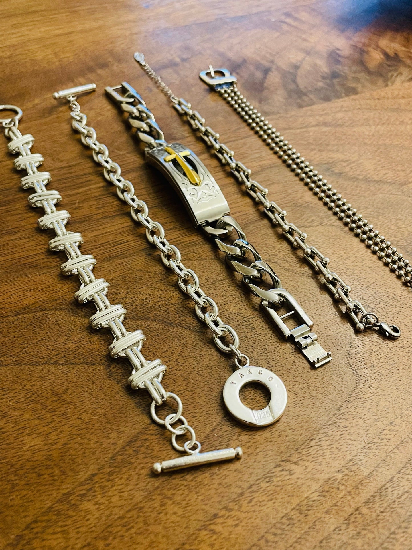 vintage Mexico  silver bracelet_1