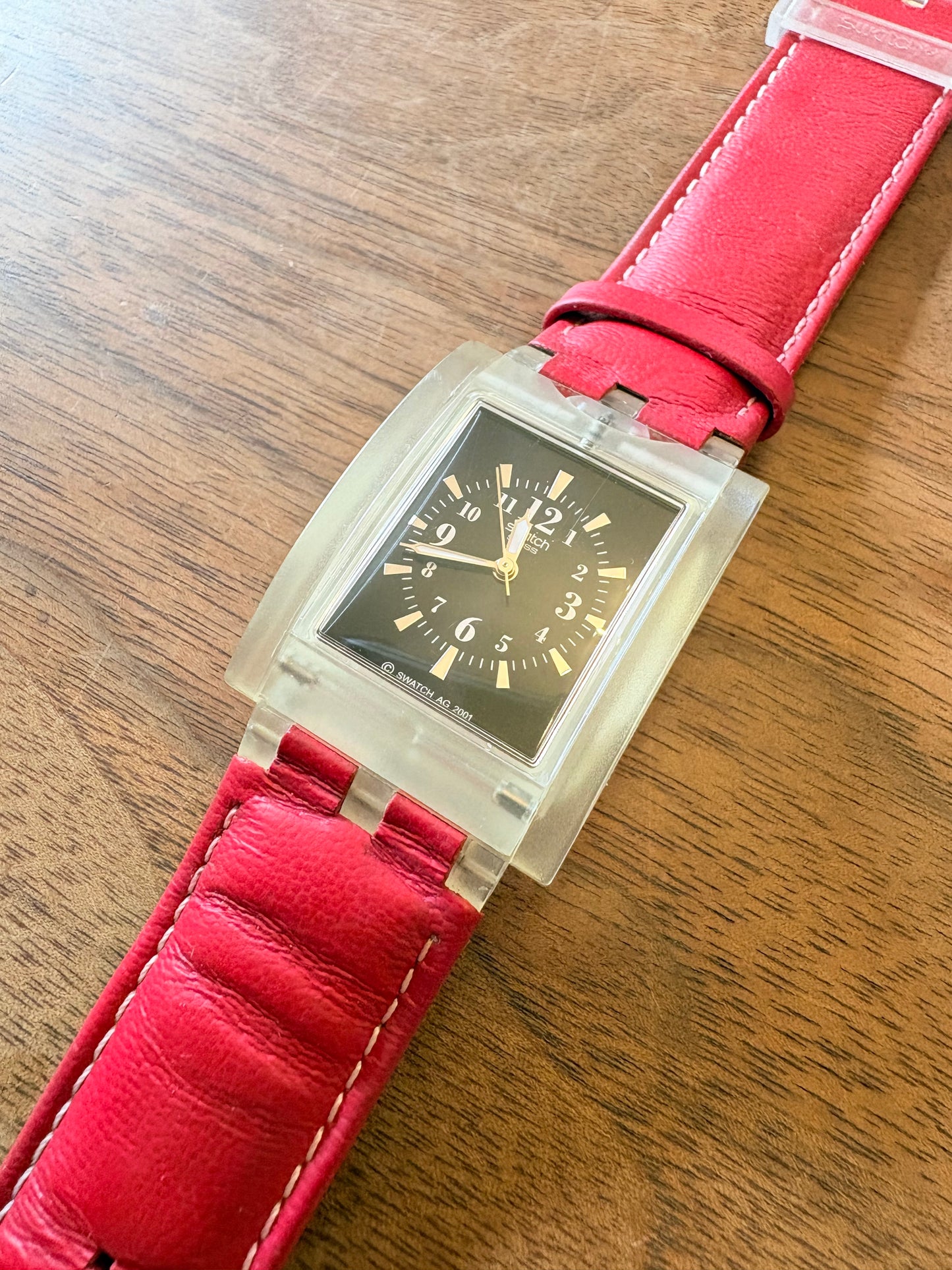 vintage very rare  REVERSO such a reversible watch swatch