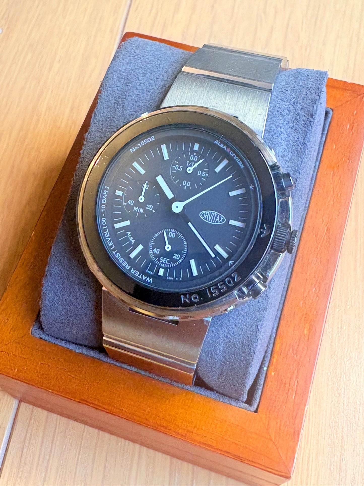 super rare 90s vintage seiko alba ORVITAX