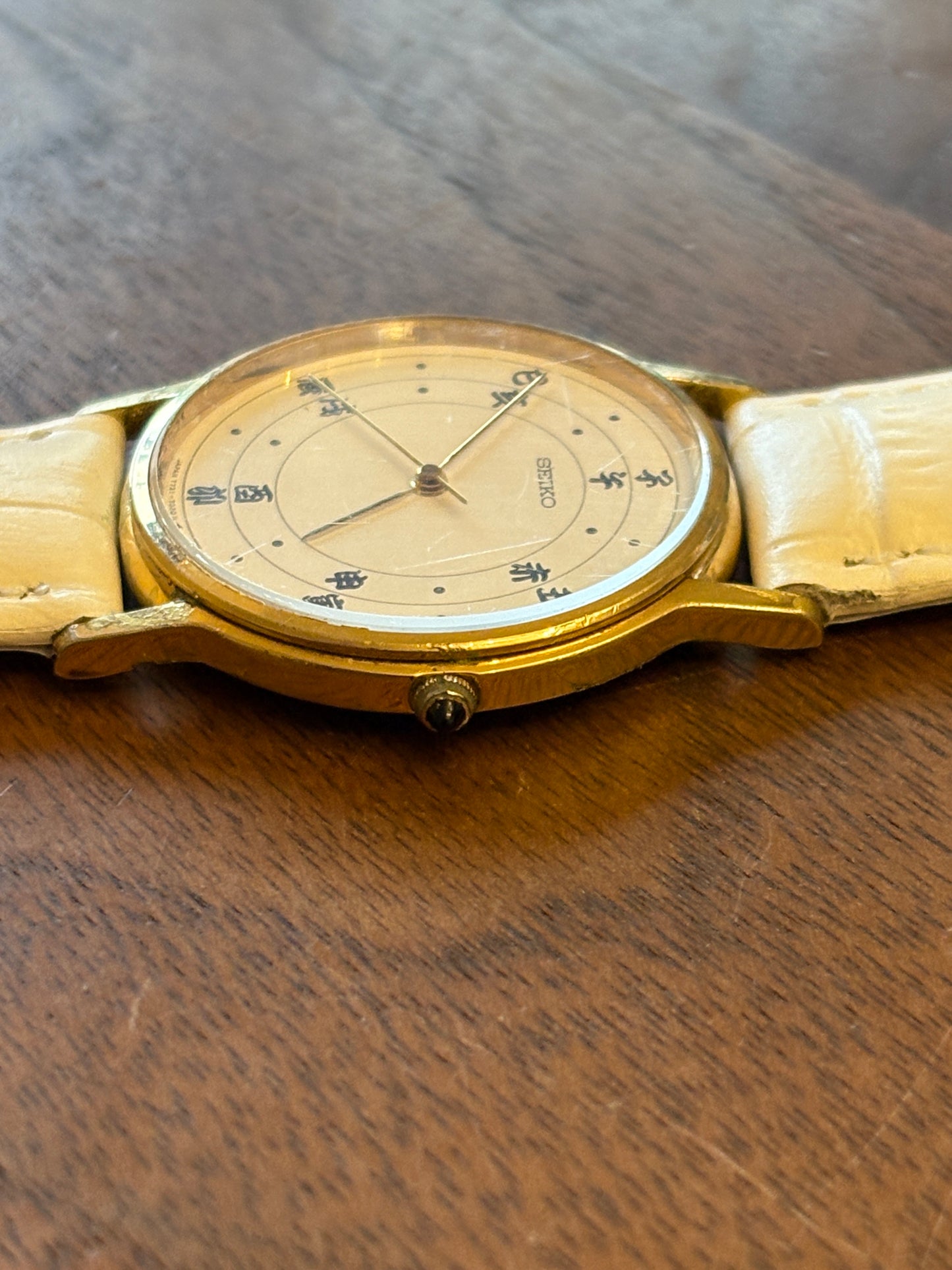 ultra super rare　80ｓ seiko×Kincho Co., Ltd. 100th anniversary non-sale model