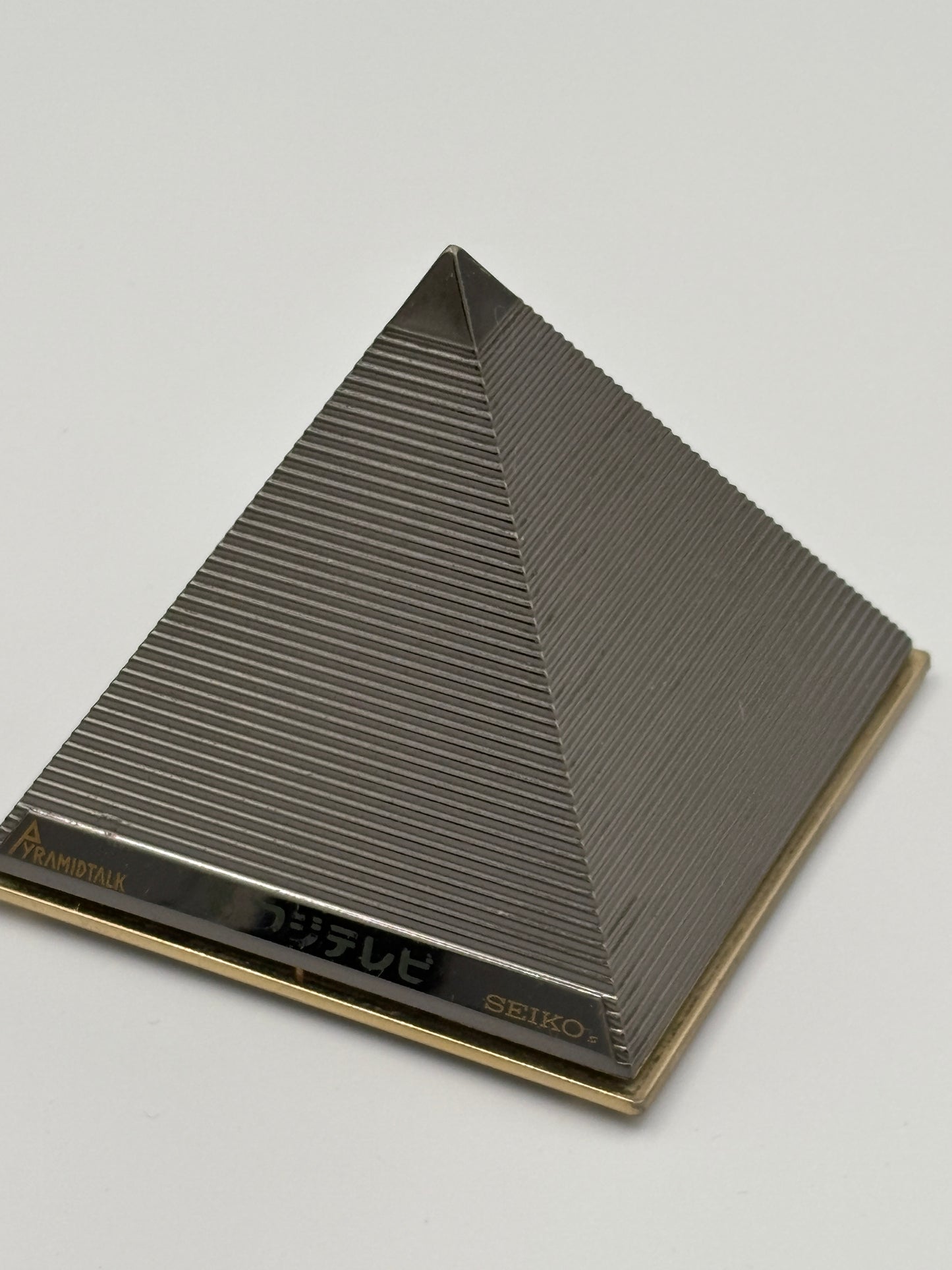 super rare 80s clock Fuji TV×seiko PYRAMIDTALK