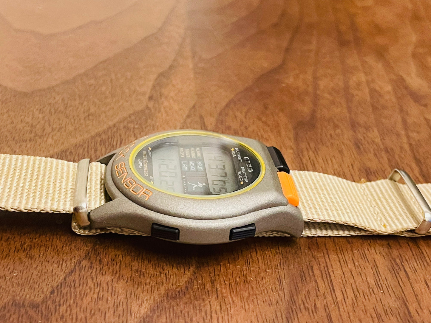 super rare vintage citizen SHOCK SENSOR d132-313071