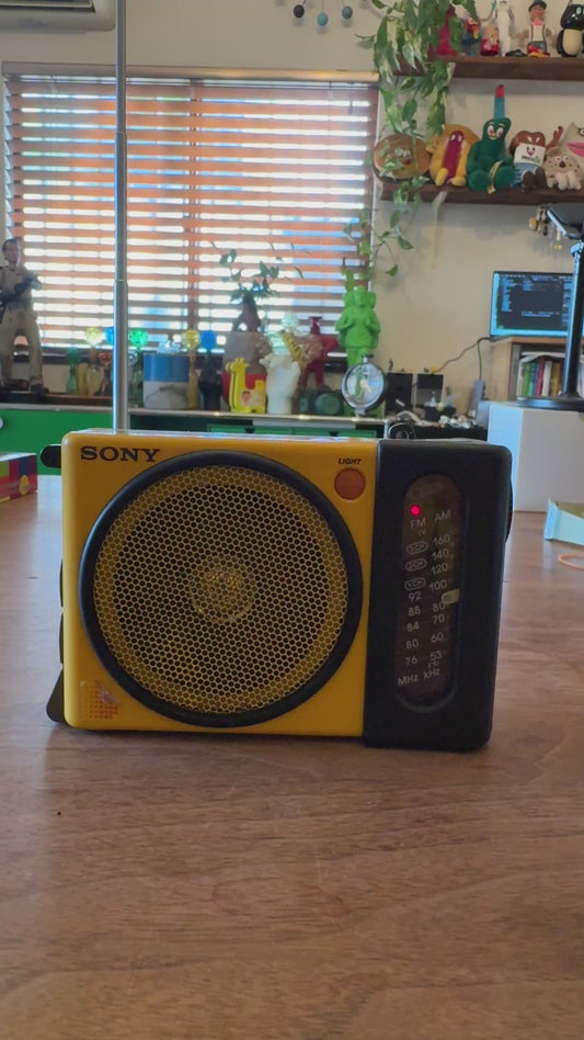 80〜90s SONY radio AM FM